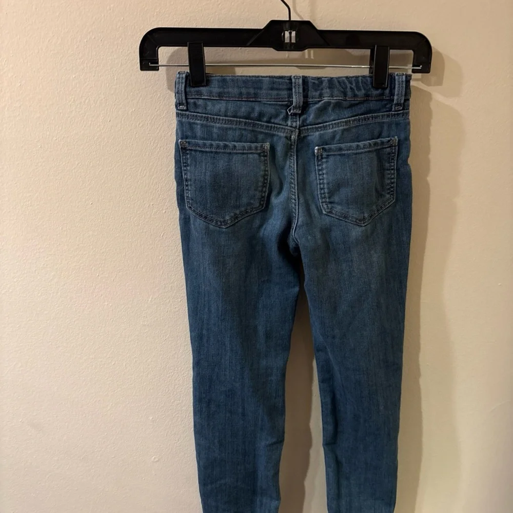 OshKosh B'gosh Girls Cropped Blue Jeans